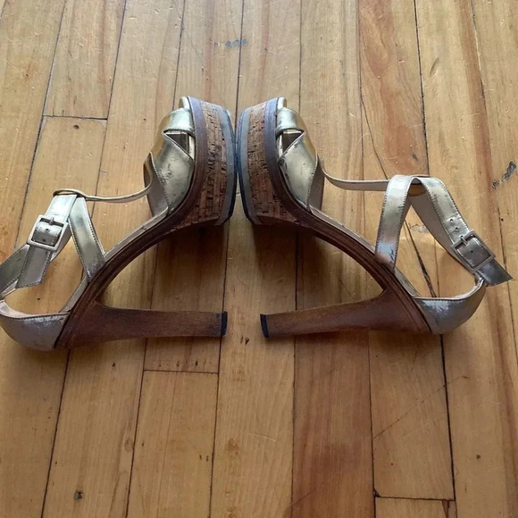 Authentic Jimmy Choo  cork platform heels - Picture 8 of 11